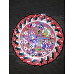 Placa en relieve de cerámica de 18cm, diseño elegante de placa para decoración del hogar - Product Image 3