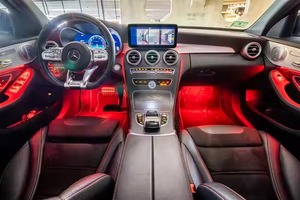 2020 Mercedes-AMG ซีดาน C43เพรียวบาง & เทอร์โบไฮบริดทรงพลังพร้อมเบาะหนัง AWD R16ยางสีดำภายในพวงมาลัยซ้าย - Product Image 3