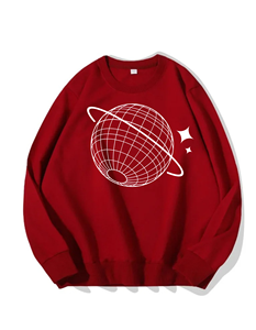 Wholesale <b>Men</b> Sweatshirt Custom Logo Crewneck <b>Pullover</b> Oversized Cotton Fleece Streetwear Winter Wear Supplier - Product Image 5