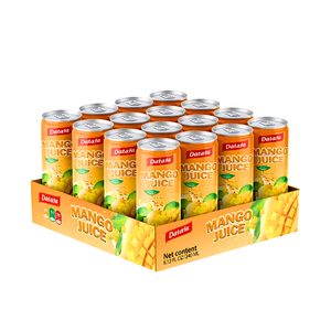 Healthy OEM/ODM Real Mango Juice Low Sugar 250ml Can Wholesale High Quality Natural Tropical Fruit <b>Beverage</b> - Product Image 3