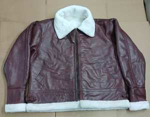 Veste de moto en cuir d'agneau véritable pour femme, sur mesure, OEM, de haute qualité, avec doublure en soie, pour l'hiver - Product Image 6