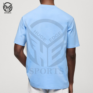 Streetwear t-shirt en coton pour hommes impression personnalisée t-shirt léger au design simple - Product Image 3