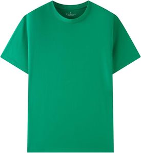 T-shirt en polyester pour homme avec poche élégante coupe décontractée et tissu tricoté respirant à séchage rapide 200g personnalisable OEM - Product Image 3