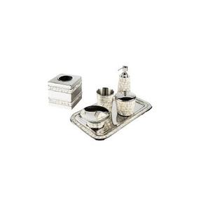 Ensemble de serpillière classique en acier inoxydable argenté, article ménager au design moderne, serpillière en acier inoxydable - Product Image 1