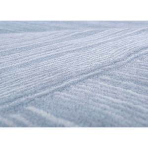 พรมขนสัตว์ทอมือลายเรขาคณิตสีน้ำเงินโครมา ขนาด 9x12 ฟุต รูปทรงสี่เหลี่ยมผืนผ้า สำหรับห้องนั่งเล่น รุ่น Top-293 ความหนา 10 มม. วัสดุวิสโคส - Product Image 3