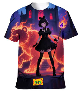 Camiseta de Punto de Manga Corta con Cuello Redondo, 100% Algodón, Transpirable, Tallas Grandes, Estilo Casual Elegante, Estampada, con Etiqueta OEM Personalizada, Nueva de Bangladesh - Product Image 2