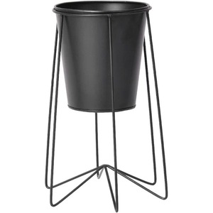 Mini macetas de metal que elevan su espacio con diseños de moda macetas colgantes para balcón sala de estar - Product Image 1