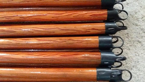 <b>WOODEN</b> BROOM <b>STICK</b> DIAMETER 2.2CM <b>WOODEN</b> PVC FILM COATED <b>WOODEN</b> <b>STICK</b> - Product Image 2