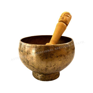 Bát Hát Thủ Công Tây Tạng-Bát Phật Giáo Sản Xuất Tại Nepal-Bát Âm Thanh Yoga Chữa Bệnh Và Thiền Luân Xa - Product Image 4