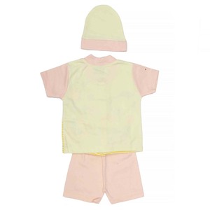 Newborn Boys Suits 3Pcs - Pink-Lemon - Product Image 3