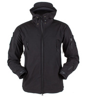 Veste imperméable chaude Softshell à capuche randonnée Camping veste hommes Camouflage extérieur respirant tactique coupe-vent veste