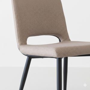 Silla de comedor de diseño moderno estilo europeo PASCAL, adecuada para todos los espacios residenciales y comerciales. - Product Image 4