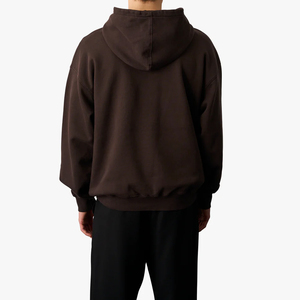 Logotipo personalizado French Terry Thick Heavyweight Sudadera con capucha de gran tamaño Hombres Unisex Patrón de impresión Invierno Sudadera con capucha de gran tamaño Servicio OEM - Product Image 2