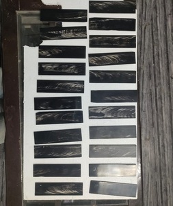 Plaques en corne de buffle polies écologiques naturelles de forme rectangulaire largement utilisées pour la fabrication de lunettes, de manches de couteaux F S International - Product Image 2