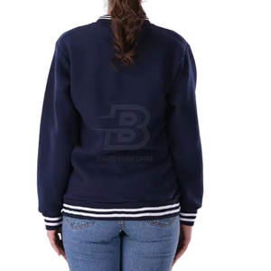 Chaqueta con logotipo y color personalizados para mujer, nuevo diseño, chaqueta con letras para mujer, el mejor material, chaqueta de invierno con letras para mujer - Product Image 3