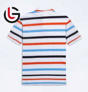 Hombres de algodón 100% ecológicos de la mejor calidad para Polo Tela de punto de tamaño suelto con envío gratis - Product Image 2