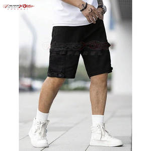 Pantalones cortos Cargo de estilo casual para hombre, pantalones cortos utilitarios de algodón 100% con diseño de bolsillo práctico y ajuste holgado para actividades al aire libre - Product Image 3