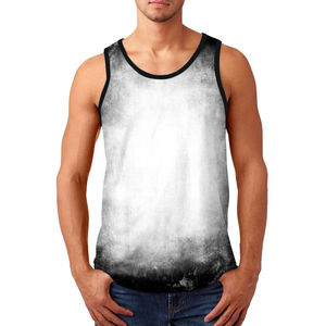 เสื้อกีฬาซับลิเมชั่นแบบกำหนดเอง ผ้าโพลีเอสเตอร์ 100% แห้งเร็ว เสื้อกล้ามวิ่งซับลิเมชั่นสำหรับผู้ชาย สวมใส่สบาย บริการ OEM - Product Image 1