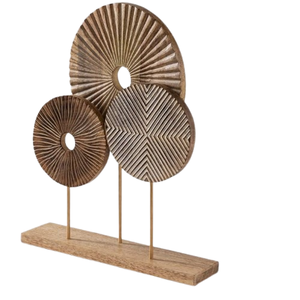 Sculpture en fer et métal de luxe faite à la main pièce maîtresse de table de chevet contemporaine avec objets de Pâques décoration de la maison moderne - Product Image 6