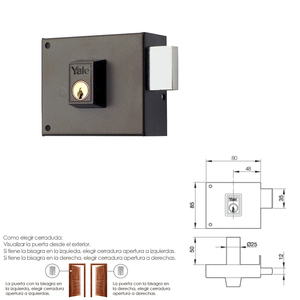 เยล 124-a/hp/ 8/ ริท ล็อค - Product Image 2
