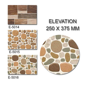 Azulejos de pared de Elevación digital de 250X375mm, azulejos de pared de cerámica para decoración del hogar, interior y exterior, baja absorción de agua - Product Image 2