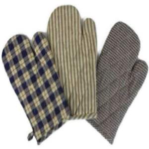 Manoplas de cocina ecológicas con estampado de logotipo personalizado, manoplas de cocina para barbacoa de algodón 100%, manoplas de cocina reutilizables resistentes al calor - Product Image 1