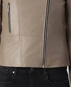 Veste en cuir mode légère de haute qualité pour femme Veste en cuir nappa de mouton pour femme - Product Image 2