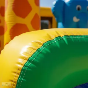 Tobogán Inflable Grande con Temática de Zoológico para Parques de Diversiones - Product Image 2