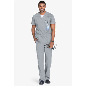 Personalizado con cuello en V para hombres Hospital Jogger matorral enfermera uniforme conjunto Hospital personal matorral uniforme - Product Image 4