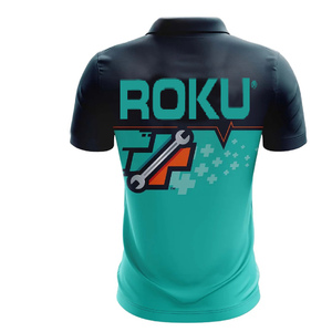 Venta al por mayor sublimación personalizada para Polos OEM/ODM impresión ropa deportiva para hombres y mujeres Jersey tela - Product Image 2