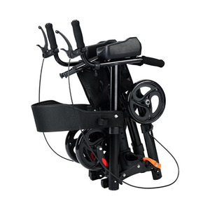 Andador con Ruedas de Aluminio y Carbono para <span class=keywords><strong>Personas</strong></span> <span class=keywords><strong>Mayores</strong></span>, Adultos <span class=keywords><strong>Mayores</strong></span>, Uso en Interiores, Todoterreno, Movilidad, Rehabilitación, Suministros de Terapia - Product Image 4