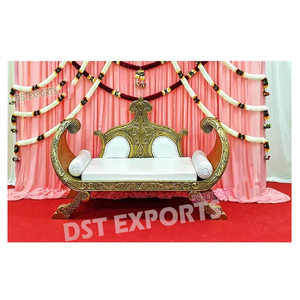 Recepción DE BODA Diamond Couch Indian Wedding Sofa Set Muebles Matrimonio Recepción Stage Sofa Set - Product Image 6