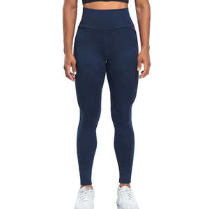 Women High Waist <b>Knitted</b> Yoga <b>Leggings</b> with Pockets Quick Dry & Breathable for Gym Workout - Product Image 1
