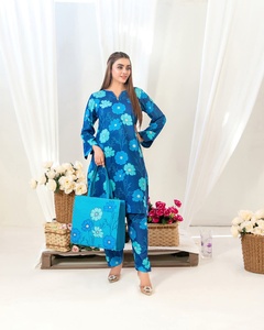 AJM Trade House Designer Ethnic Pakistanais Costumes Salwar pour femmes Soie formelle et Georgette lourde pour les fêtes 5600 - Product Image 2