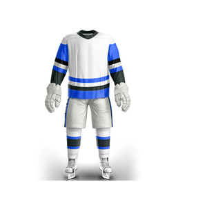 Venta caliente más nuevo conjunto de uniformes de hockey sobre hielo de alta calidad logotipo personalizado ropa casual deportes uniformes de hockey sobre hielo - Product Image 1