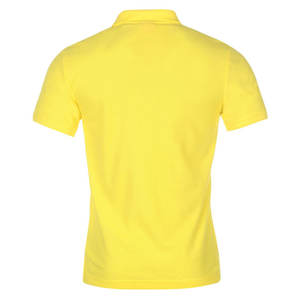 เสื้อโปโลสำหรับผู้ชายผ้าคอตตอนโพลีเอสเตอร์แขนสั้นผ้าคอตตอนเรียบปักลายลายทางป้องกันการพัน - Product Image 3