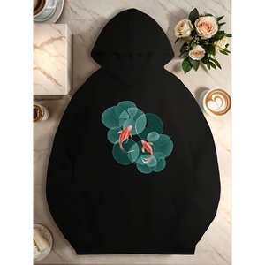 Kinitwear Sweat-shirt à capuche standard automne/hiver pour femme fabriqué en Chine - Product Image 1