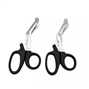 Tijeras quirúrgicas de diseño profesional, tijeras de primeros auxilios para tratamiento médico, tijeras de vendaje - Product Image 4