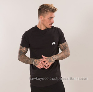 2025 Camiseta cómoda de alta calidad ajustada para hombre, camiseta informal de palangre, camiseta personalizada en blanco para hombre - Product Image 6
