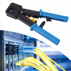 Pinza Professionale in Acciaio per Crimpatura RJ45/RJ12/RJ11, Crimpatrice per Cavi - Product Image 5