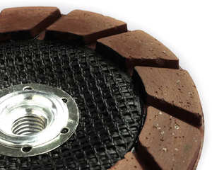 Disque diamanté <span class=keywords><strong>à</strong></span> base céramique de qualité économique 4''/100mm, 4,5''/115mm, 5''/125mm pour le meulage et le polissage des bords de béton - Product Image 5