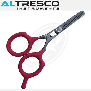 Ciseaux à broder économiques en acier inoxydable avec large boucle (manche en mousse) lame inférieure dentelée pour la couture et la beauté - Product Image 6