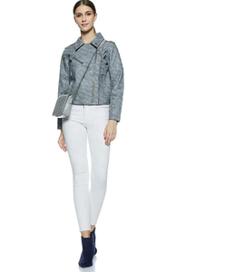 Chaqueta de cuero para mujer de estilo más nuevo, chaquetas de cuero informales, la mejor venta, chaqueta de cuero para mujer - Product Image 4