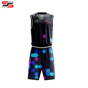 Uniforme de basket-ball respirant meilleur prix uniforme de basket-ball bon matériel uniforme de basket-ball de conception professionnelle abordable - Product Image 4