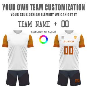 Breathable Factory-Made OEM Design Soccer Team Uniforms Custom Soccer Jerseys Football Wear From France - Product Image 4
