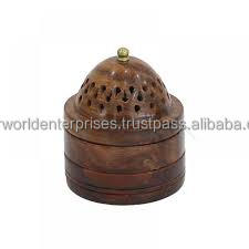 เครื่องหอมไม้เครื่องหอมที่ดักเถ้าไม้ที่ใส่ธูปไม้ธรรมชาติเครื่องหอมแบบชนบท - Product Image 6