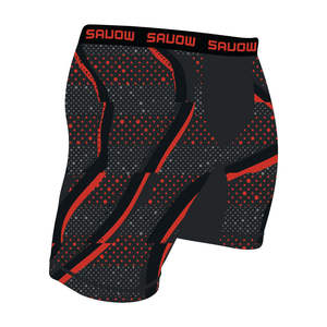 Pantalones de Compresión Sublimados Personalizados Profesionales para Hombre, Cintura Elástica Cómoda para Correr, Shorts para Hombre - Product Image 1