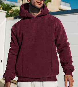 <b>Sherpa</b> Hoodies <b>Men</b> Heavyweight Winter <b>Hoodie</b> Warm Fleece Lining Comfortable Daily Use - Product Image 5