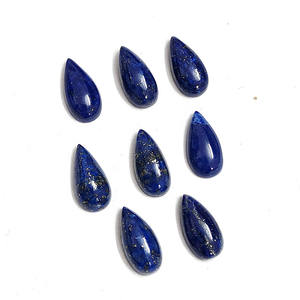 Cabujones de lapislázuli de 12x6mm, cabujones de pera de 2,43 CT - Product Image 2