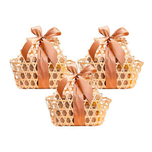 Bolsa de playa de jacinto de agua natural con interior espacioso y asas cómodas Exportación de Vietnam - Product Image 1